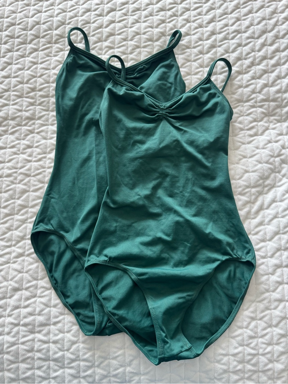 So Danca Pinch Front Leotards - set of 2
